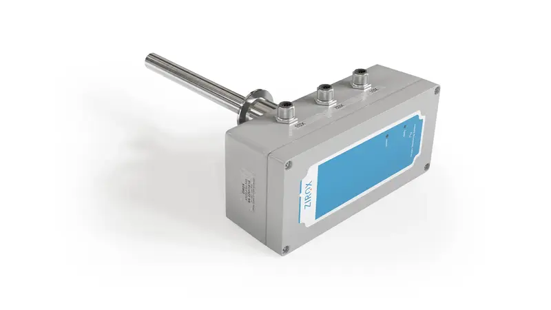 Perspective view of a VON ARDENNE process control system VAprocos.